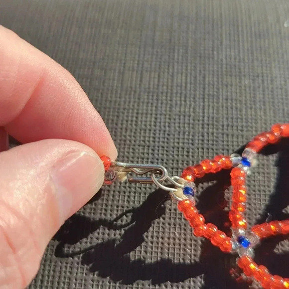 70's Bead Necklace - Picture 3 of 4